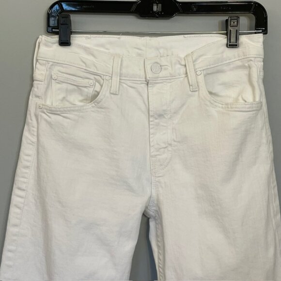 MOTHER Superior Smarty Pants Skimp Jeans High Rise Totally Innocent size 28 - Picture 4 of 16